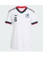 Mexiko Erik Lira #6 Replika Borta Kläder Dam VM 2026 Kortärmad Mexiko Erik Lira #6 Replika Borta Kläder Dam VM 2026 Kortärmad